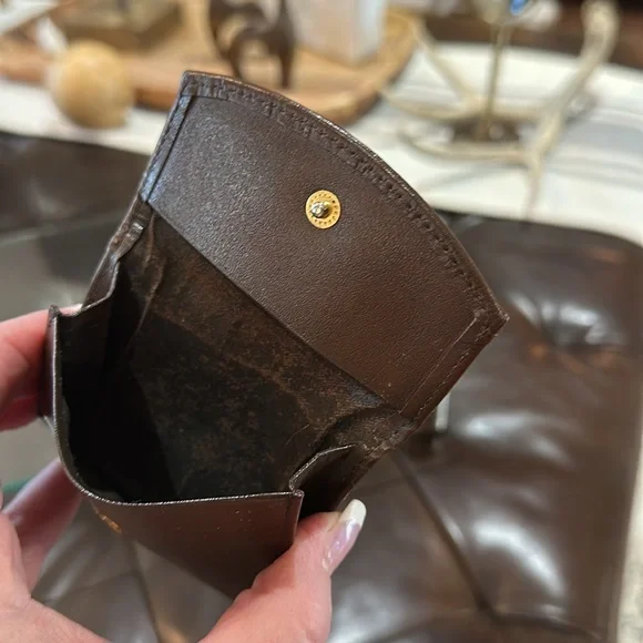 Authentic Vintage Burberry Coin Case Nova Check Shadow Horse Purse, VGUC - Picture 10 of 16